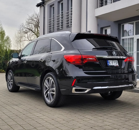 Acura MDX cena 169000 przebieg: 140000, rok produkcji 2018 z Kraków małe 781